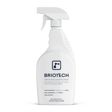 Briotech Sanitizer Disinfectant, 32 fl oz