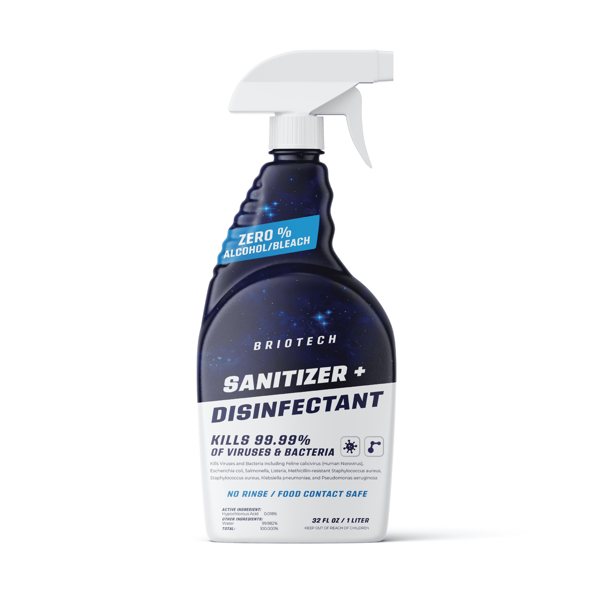 Briotech Sanitizer + Disinfectant