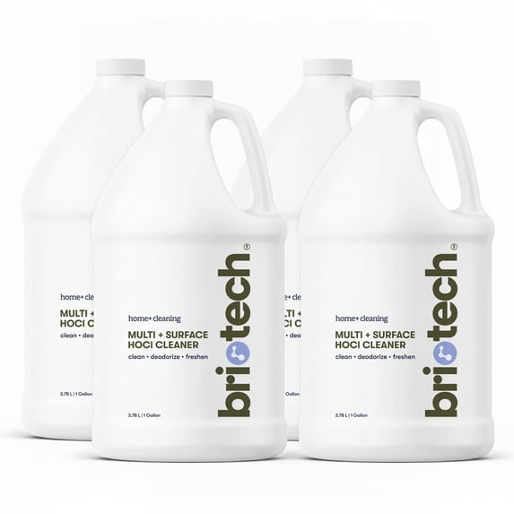Briotech Extra Strength HOCl, Hypochlorous Acid Concentrate for Foggers, 1 Gallon (4 Pack)