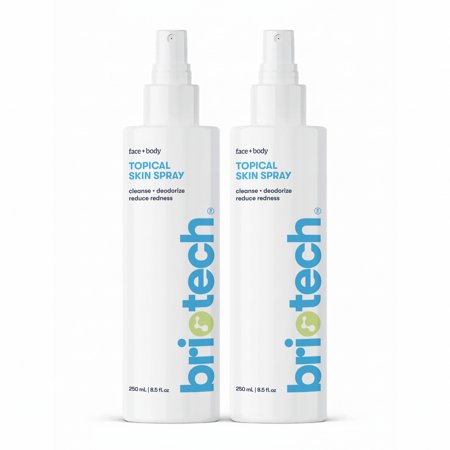 Briotech Topical Skin Spray with Hypochlorous Acid for Sensitive Skin, 8.5 fl oz (2 Pack)