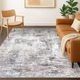 thumbnail image 1 of Brisasol 5x7 Living Room Rugs Washable Modern Abstract Area Rugs Non-slip Soft Bedroom Rugs Beige Grey Floor Carpet Rugs for Dining Room Home Office, 1 of 9