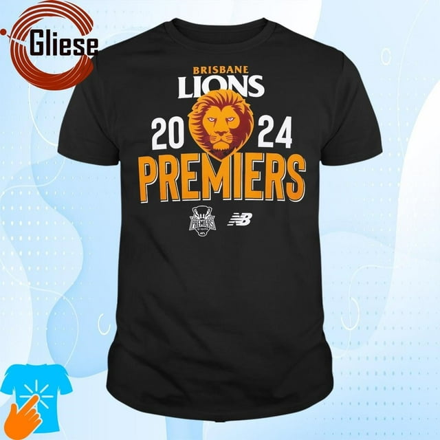 Brisbane Lions 2024 Afl Premiers Nb Tshirt