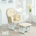 Brisbane Nursery Glider & Ottoman Sets, Glider Recliner Nursery Rocking