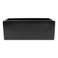 Brisbane Rectangle Fiberglass Planter Box (L30" x W10" x H10", Matte