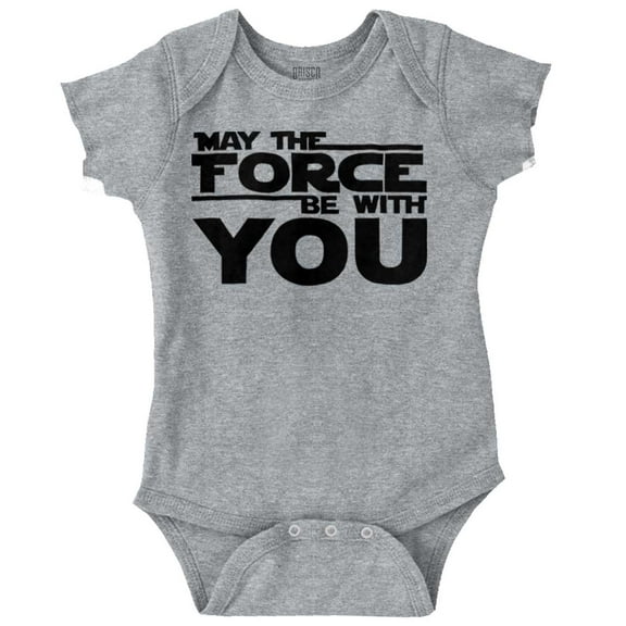 Brisco Brands May The Universe Be With You Unisex Baby Bodysuits