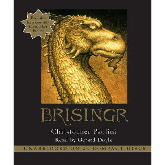 Pre-Owned Brisingr (Audiobook 9780739368046) by Christopher Paolini, Gerard Doyle