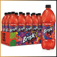 thumbnail image 1 of Brisk Fruit Punch 1 Liter Bottles 12 Pack Ready to Drink Refreshing Beverage, 1 of 1
