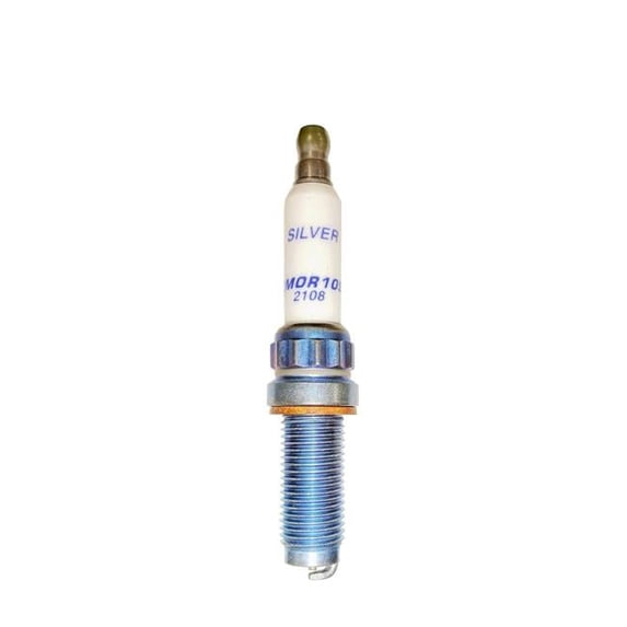 Brisk Silver Racing Spark Plug with Gasket Seat, 12 mm Thread - 26.1 mm Reach