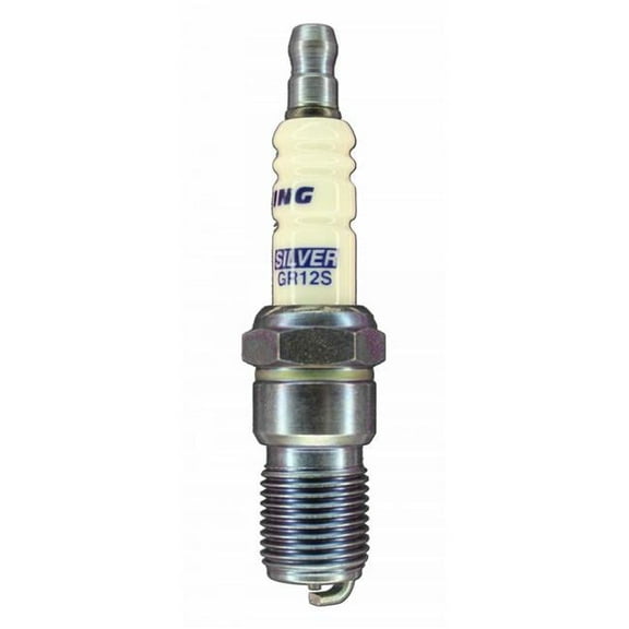 Brisk Silver Racing Spark Plug with Tapered Seat, 14 mm Thread - 18 mm Reach