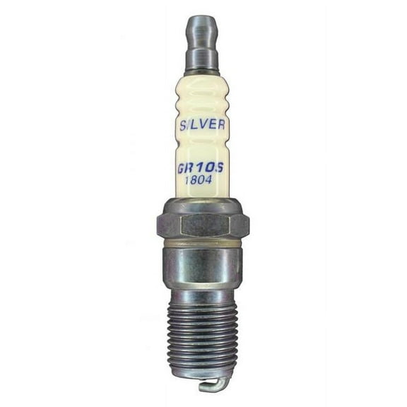 Brisk Silver Racing Spark Plug with Tapered Seat, 14 mm Thread - 18 mm Reach