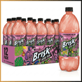 thumbnail image 1 of Brisk Strawberry Melon Iced Tea 1 Liter Bottles 12 Pack Refreshing Beverage, 1 of 1