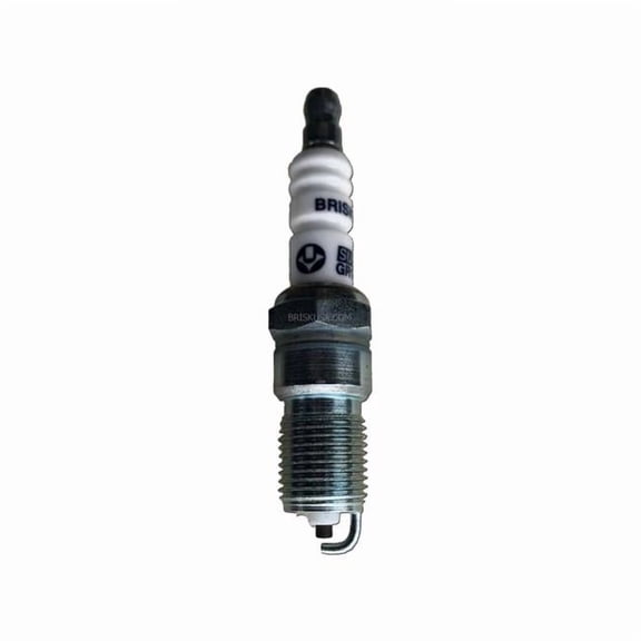 Brisk Super Yttrium Racing Spark Plug with Gasket Seat, 14 mm Thread - 18 mm Reach