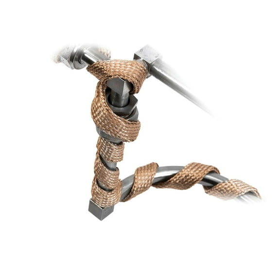 BriskHeat BIH101100L XtremeFLEX BIH Heavy Insulated Heating Tape, W x L: 1 x 120-Inch, 120VAC, Same End Leads CA3