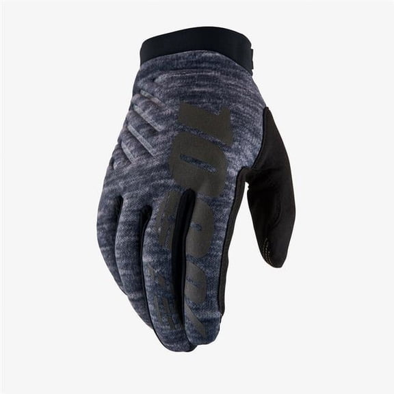 Brisker Cold-Weather Gloves, Grey - Small