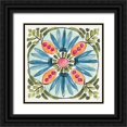 thumbnail image 1 of Brissonnet, Daphne 12x12 Black Ornate Wood Framed with Double Matting Museum Art Print Titled - Gypsy Meadow IX, 1 of 4