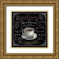 thumbnail image 1 of Brissonnet, Daphne 12x12 Gold Ornate Wood Framed with Double Matting Museum Art Print Titled - Morning Treat Square II, 1 of 4