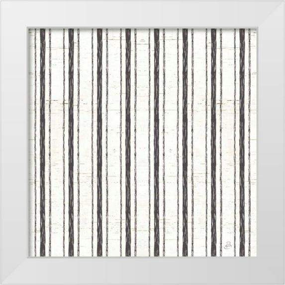 Brissonnet, Daphne 12x12 White Modern Wood Framed Museum Art Print Titled - Lake Sketches Pattern II