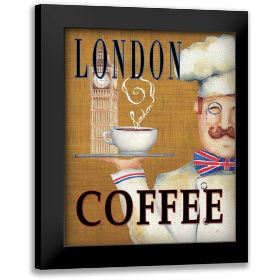 Brissonnet, Daphne 12x14 Black Modern Framed Museum Art Print Titled - Worlds Best Chef III