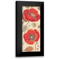 thumbnail image 1 of Brissonnet, Daphne 12x24 Black Modern Framed Museum Art Print Titled - Moroccan Red Light II, 1 of 5