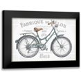 thumbnail image 1 of Brissonnet, Daphne 14x11 Black Modern Framed Museum Art Print Titled - Bicycles I, 1 of 5