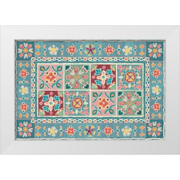 Brissonnet, Daphne 14x11 White Modern Wood Framed Museum Art Print Titled - My Bohemian Life XIV