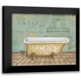 thumbnail image 1 of Brissonnet, Daphne 14x12 Black Modern Framed Museum Art Print Titled - Voyage Romantique Bath I, 1 of 5