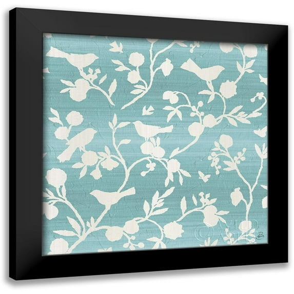 Brissonnet, Daphne 15x15 Black Modern Framed Museum Art Print Titled - My Bohemian Life Pattern IC