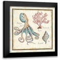 thumbnail image 1 of Brissonnet, Daphne 15x15 Black Modern Framed Museum Art Print Titled - Oceanography I, 1 of 5