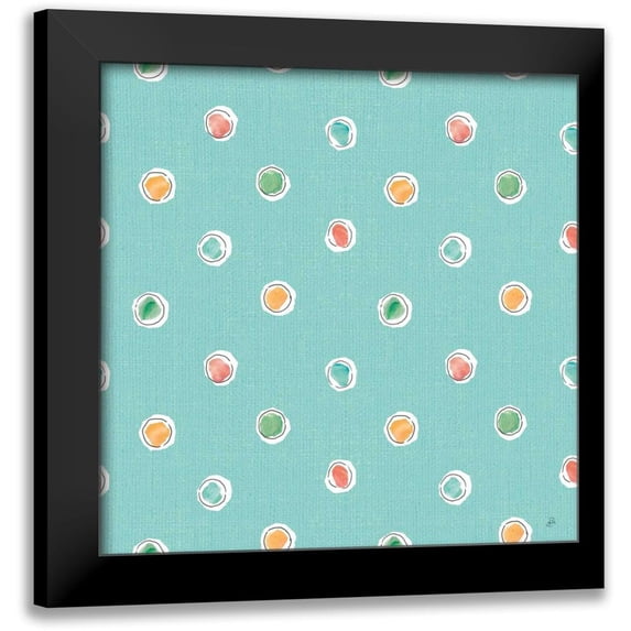 Brissonnet, Daphne 15x15 Black Modern Framed Museum Art Print Titled - Soft Season Step 03B