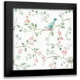 thumbnail image 1 of Brissonnet, Daphne 15x15 Black Modern Framed Museum Art Print Titled - Springtime Pattern IA, 1 of 5