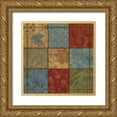 thumbnail image 1 of Brissonnet, Daphne 15x15 Gold Ornate Wood Framed with Double Matting Museum Art Print Titled - Barcelona II, 1 of 4