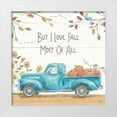 thumbnail image 1 of Brissonnet, Daphne 15x15 White Modern Wood Framed Museum Art Print Titled - Fall Market IV, 1 of 4