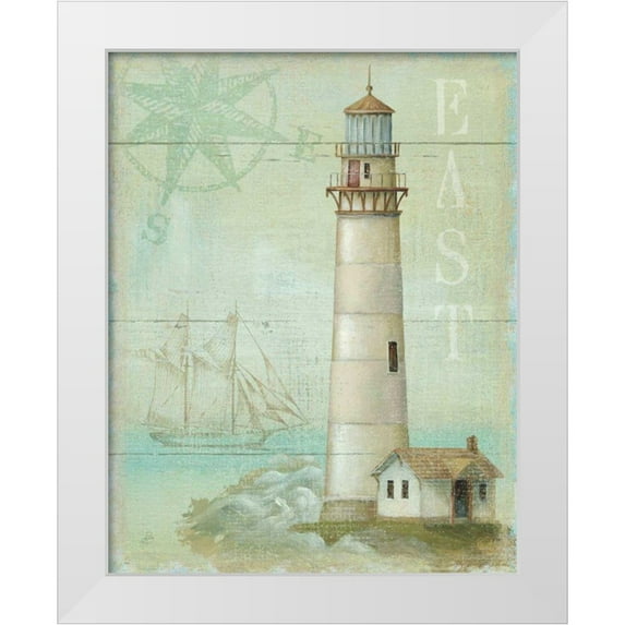 Brissonnet, Daphne 15x18 White Modern Wood Framed Museum Art Print Titled - East Coastal Light