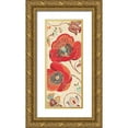 thumbnail image 1 of Brissonnet, Daphne 15x32 Gold Ornate Wood Framed with Double Matting Museum Art Print Titled - Moroccan Red Light III, 1 of 4
