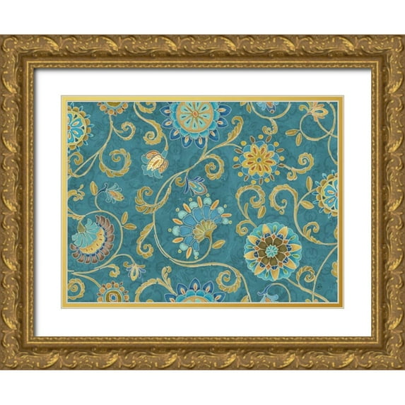 Brissonnet, Daphne 18x14 Gold Ornate Wood Framed with Double Matting Museum Art Print Titled - Love Tales Step 01C