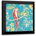 thumbnail image 1 of Brissonnet, Daphne 20x20 Black Modern Framed Museum Art Print Titled - Tropical Oasis III, 1 of 5