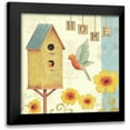 thumbnail image 1 of Brissonnet, Daphne 20x20 Black Modern Framed Museum Art Print Titled - Welcome Home I, 1 of 5