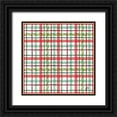 thumbnail image 1 of Brissonnet, Daphne 20x20 Black Ornate Wood Framed with Double Matting Museum Art Print Titled - Country Poinsettias Step 10A, 1 of 4
