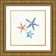 thumbnail image 1 of Brissonnet, Daphne 20x20 Gold Ornate Wood Framed with Double Matting Museum Art Print Titled - Maritime XII, 1 of 4