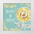 thumbnail image 1 of Brissonnet, Daphne 20x20 White Modern Wood Framed Museum Art Print Titled - Bee Happy V, 1 of 4