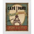 thumbnail image 1 of Brissonnet, Daphne 20x24 White Modern Wood Framed Museum Art Print Titled - Coffee Blend II, 1 of 4