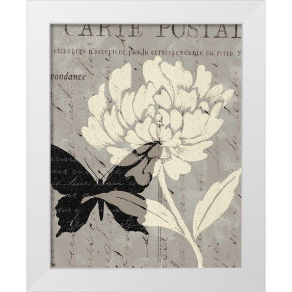 Brissonnet, Daphne 20x24 White Modern Wood Framed Museum Art Print Titled - Natural Prints I