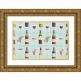 thumbnail image 1 of Brissonnet, Daphne 24x17 Gold Ornate Wood Framed with Double Matting Museum Art Print Titled - Wine Country Step 01B, 1 of 4