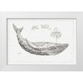 thumbnail image 1 of Brissonnet, Daphne 24x17 White Modern Wood Framed Museum Art Print Titled - Underwater Life I, 1 of 4