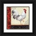 thumbnail image 1 of Brissonnet, Daphne 26x26 Black Ornate Wood Framed with Double Matting Museum Art Print Titled - Country Touch I, 1 of 4