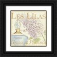 thumbnail image 1 of Brissonnet, Daphne 26x26 Black Ornate Wood Framed with Double Matting Museum Art Print Titled - Fleurs and Parfum IV, 1 of 4