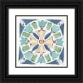 thumbnail image 1 of Brissonnet, Daphne 26x26 Black Ornate Wood Framed with Double Matting Museum Art Print Titled - Springtime XII, 1 of 4