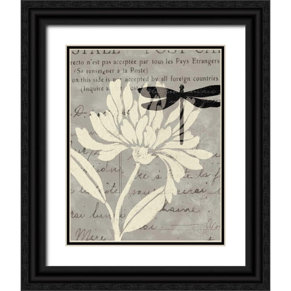Brissonnet, Daphne 26x32 Black Ornate Wood Framed with Double Matting Museum Art Print Titled - Natural Prints II