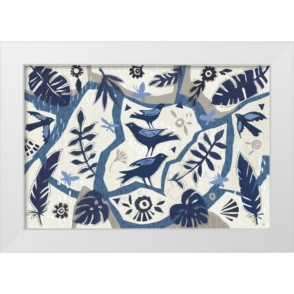 Brissonnet, Daphne 32x23 White Modern Wood Framed Museum Art Print Titled - Desert Flair V