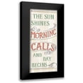 thumbnail image 1 of Brissonnet, Daphne 8x14 Black Modern Framed Museum Art Print Titled - Morning Moment XI, 1 of 5